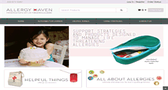 Desktop Screenshot of allergyhaven.com